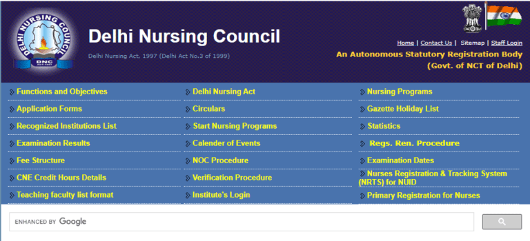 Delhi Nursing Council: Registration Process & Functions of DNC